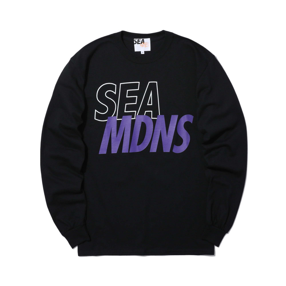 FCRB × WIND AND SEA ロゴ プリント ロンT - トップス