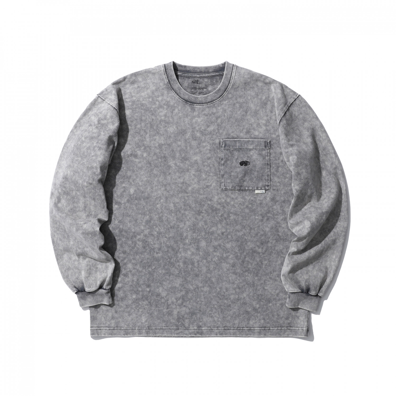 MADNESS WASHED L/S POCKET TEE | MADNESS