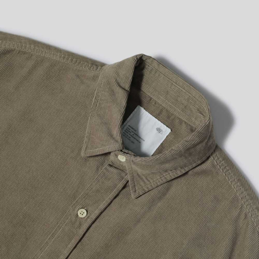 [PERSTEP]★24FW★韓国人気★CORDUROY OVER FIT BUTTON SHIRT PERSTEP正規品☆24AW☆Corduroy Over fit Button Shirt (perstep