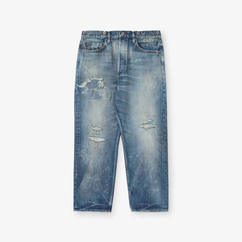 MADNESS HARD AGING DENIM PANTS. RELAXED | MADNESS 