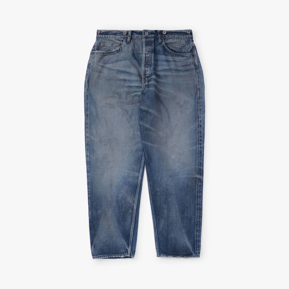 MADNESS AGING DENIM PANTS. RELAXED (LIGHT DISTRESSED) | MADNESS 