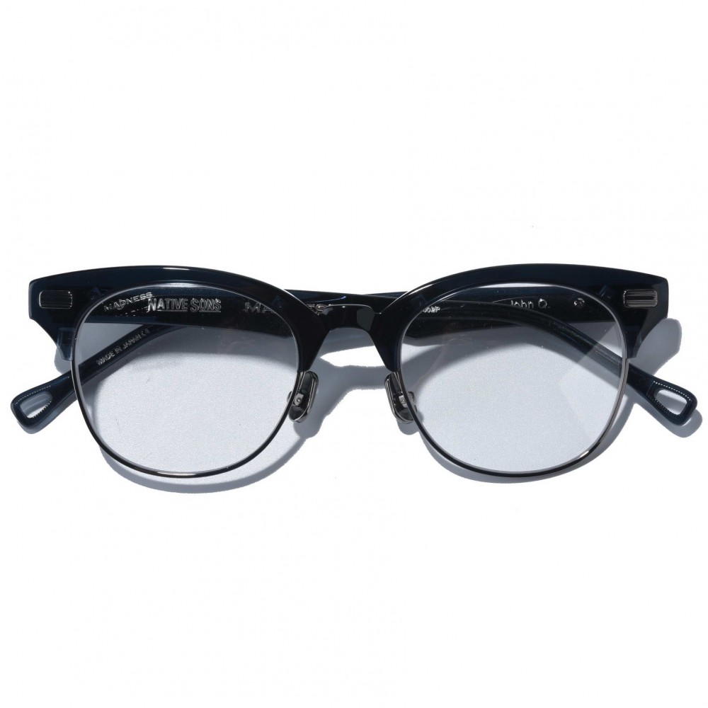 MDNS x NATIVE SONS JOHN Q GLASSES (CLEAR LENS) | MADNESS